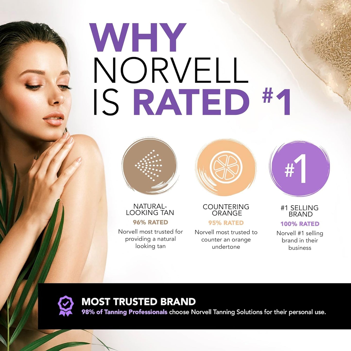 Norvell Venetian Self Tan Kit: 8oz Venetian Mousse & Mitt for Streak-Free Tan