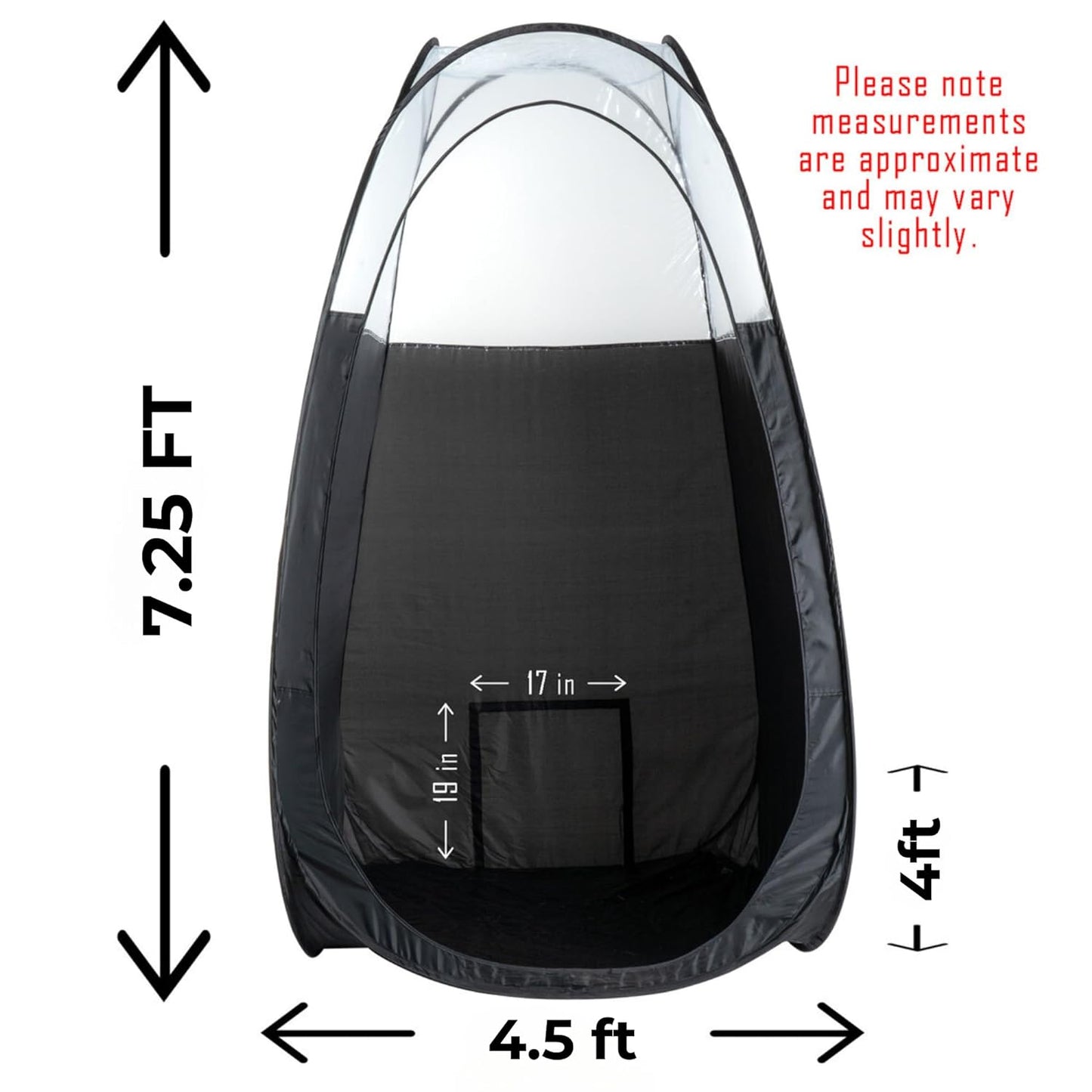 Spray Tan Pop-up Tent and Extraction Fan Bundle Kit