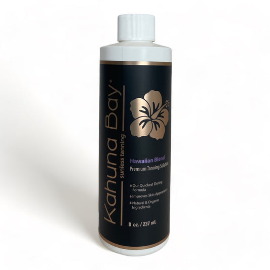 Hawaiian Blend by Kahuna Bay Tan Spray Tan Solution, 8 oz