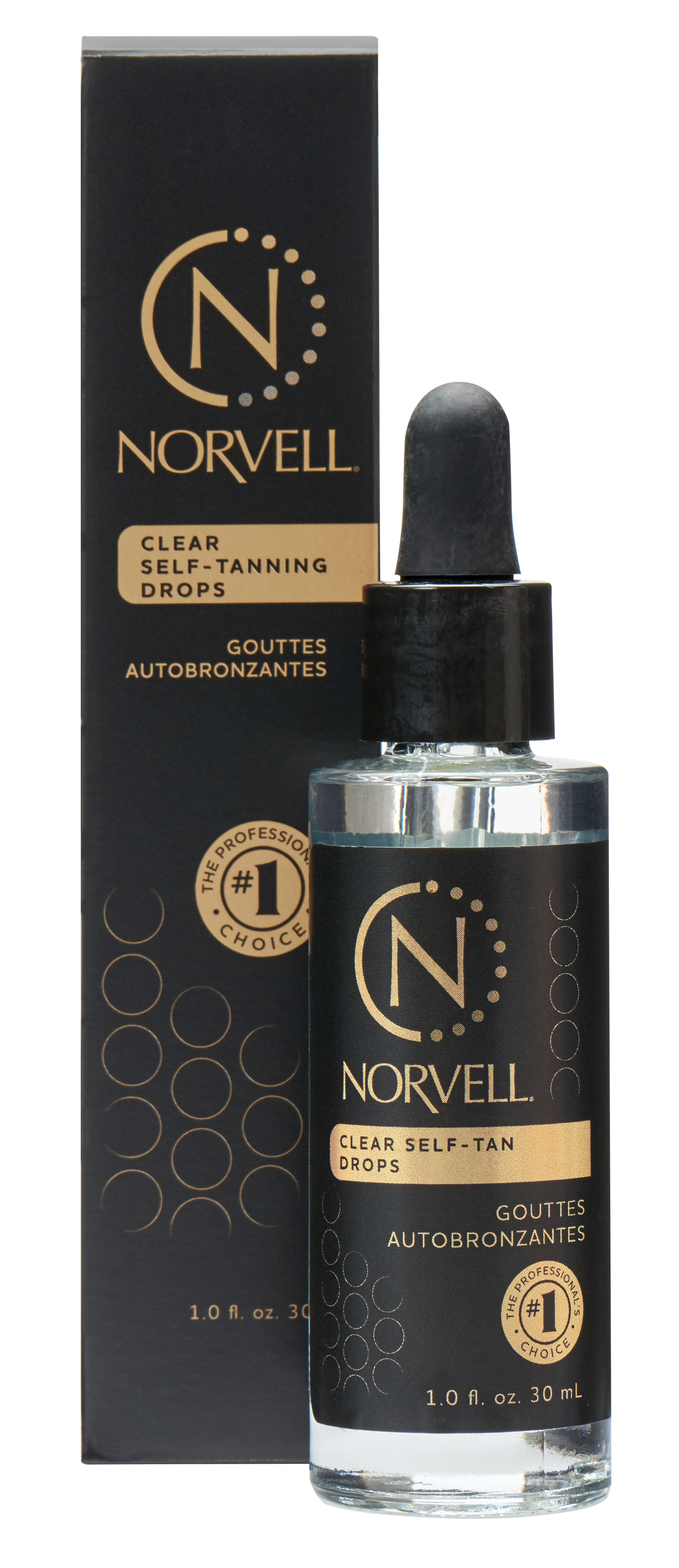 Norvell Clear Self-Tanning Drops, 1 fl. oz.