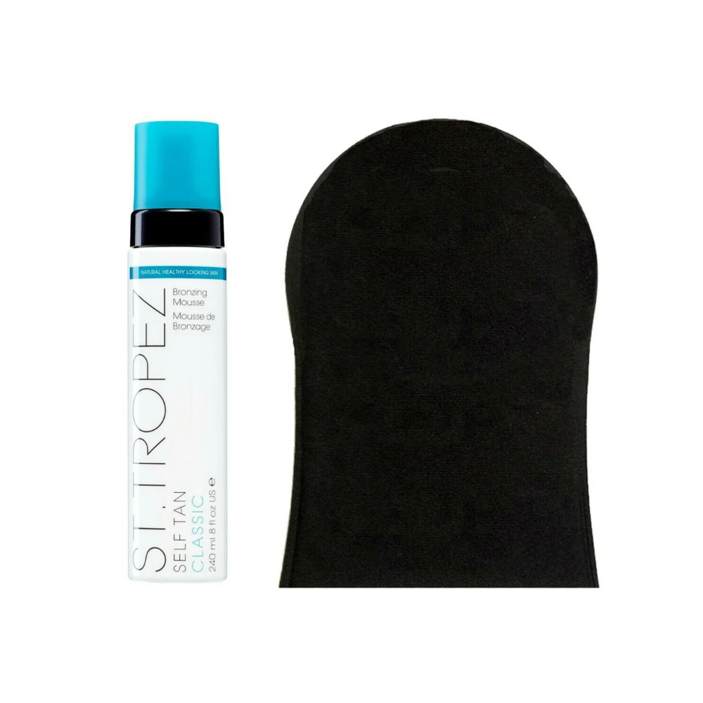 St. Tropez Self Tan Classic Bronzing Mousse w/Applicator Mitt
