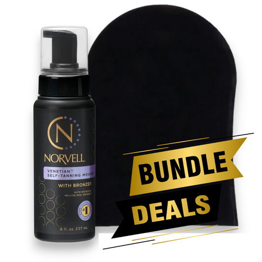 norvell venetian mousse and mitt bundle