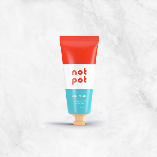 3.4 oz tube of not pot icy gel