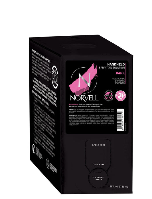 Norvell Dark Premium Airbrush Spray Tan Solution, 128 oz Gallon