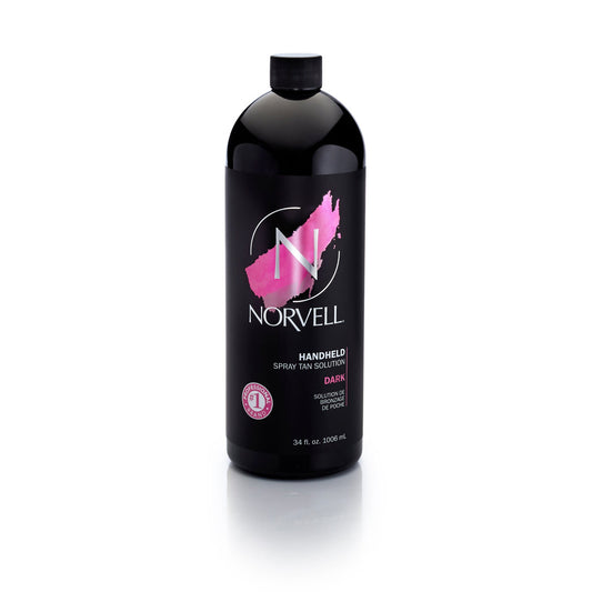Norvell Dark Premium Airbrush Spray Tan Solution, 34 oz