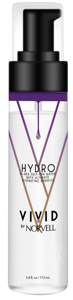 Norvell Vivid Hydro Self Tan Moisturizing Water, 5.8 oz w/Free Applicator Mitt