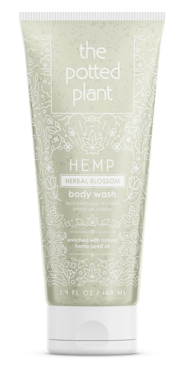 potted plant body wash The Potted Plant Herbal Blossom Body Wash 3.4 oz