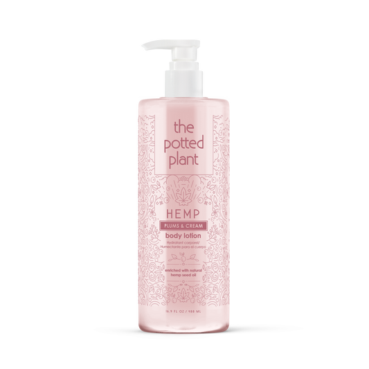 The Potted Plant Plums and Cream Body Lotion 16.9 oz