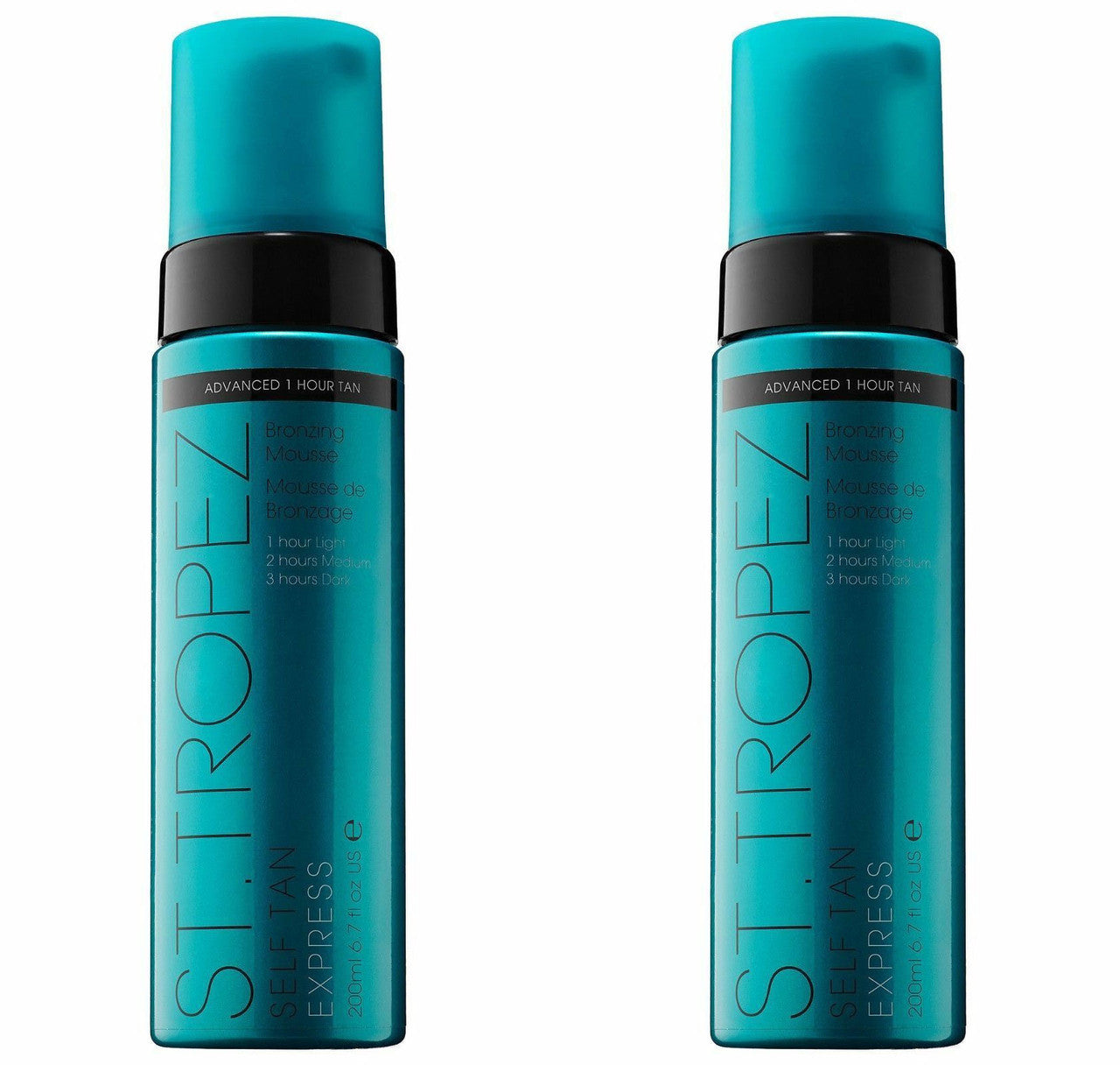 St. Tropez Self Tan Express Bronzing Mousse- 2 pack 6.7oz