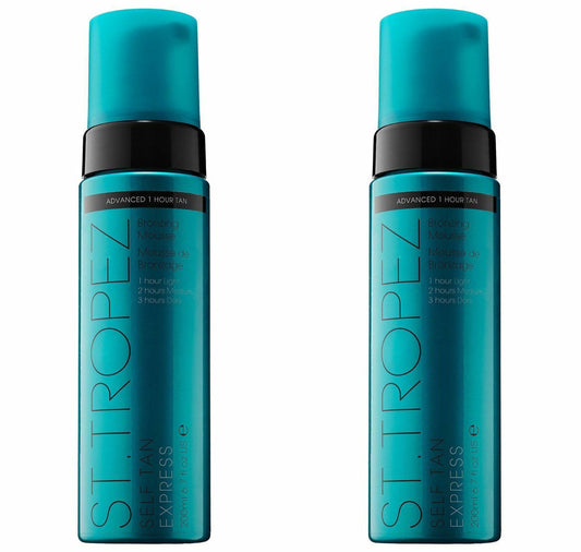 St. Tropez Self Tan Express Bronzing Mousse- 2 pack 6.7oz