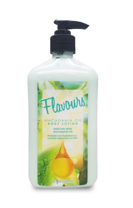 Flavours Macadamia Oil Body Lotion 18 oz