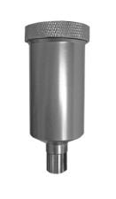 Fuji Spray Sunless Teflon Coated 3 oz Aluminum Gravity Cup with Lid (8245T)