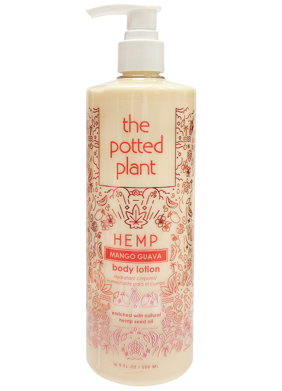 The Potted Plant Mango Guava Body Post-Tan Moisturizer Lotion 16.9 oz.