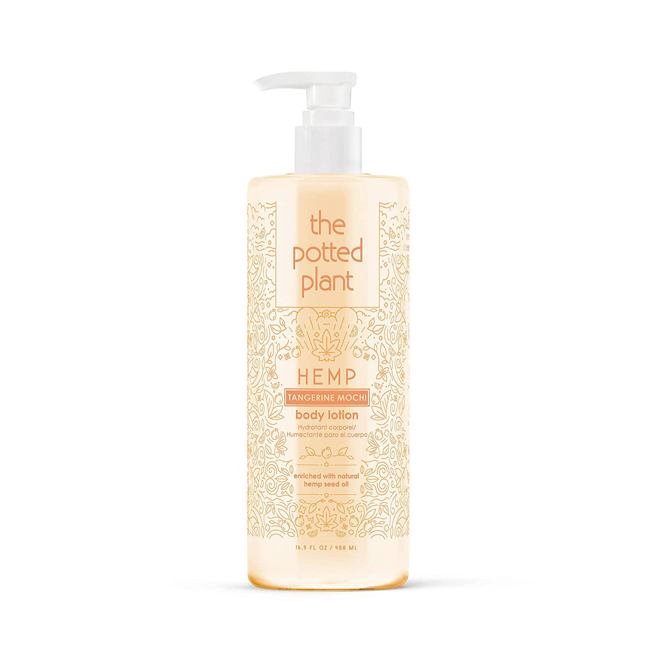 The Potted Plant Tangerine Mochi Body Post-Tan Moisturizer Lotion 16.9 oz