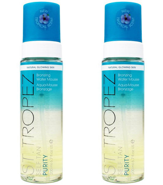 St. Tropez Self Tan Purity Bronzing Mousse 2 pack 6.7 oz