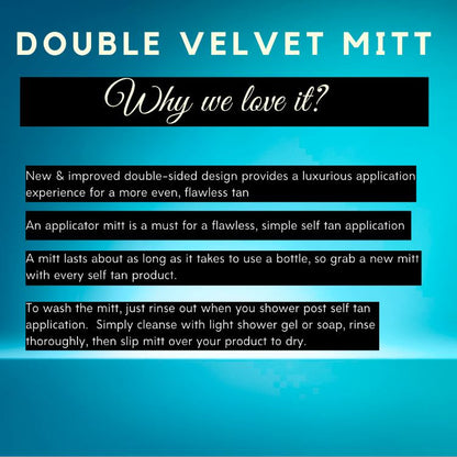 St. Tropez Dual Sided Velvet Luxe Applicator, Prep & Maintain Mitt