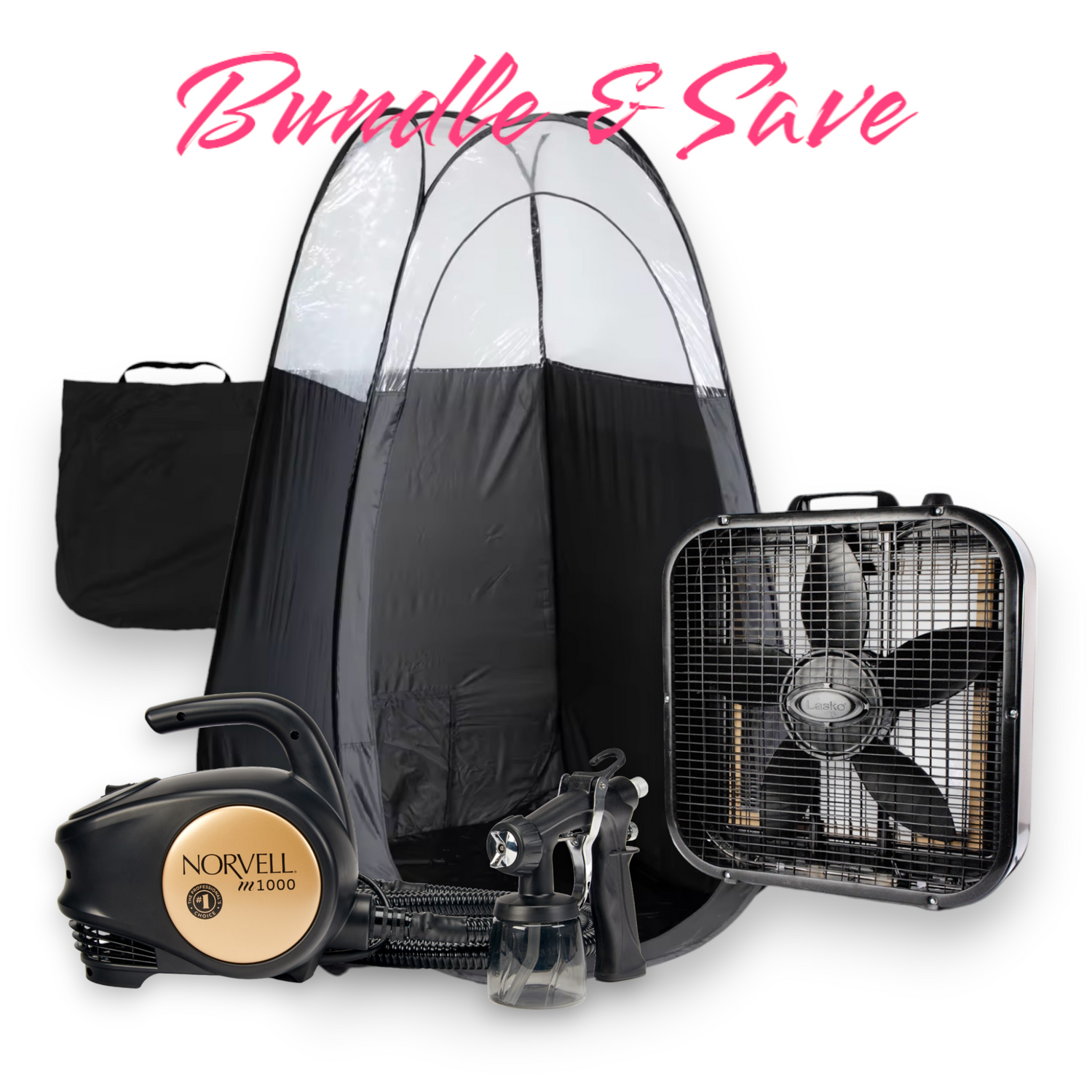 Norvell Spray Tan kit, spray tan machine,  spray tan tent, spray tan fan