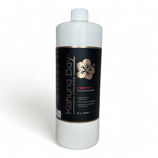 Kahuna Bay Tan Artesian Blend Extra Dark Spray Tan Solution Bottle - Vegan and Cruelty-Free