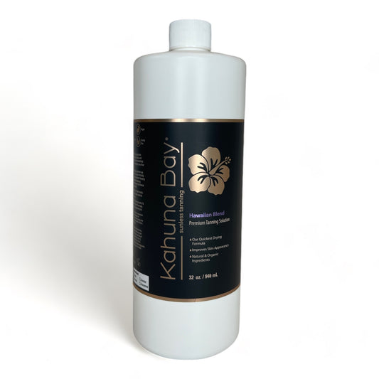 Hawaiian Blend by Kahuna Bay Tan Spray Tan Solution, 32 oz