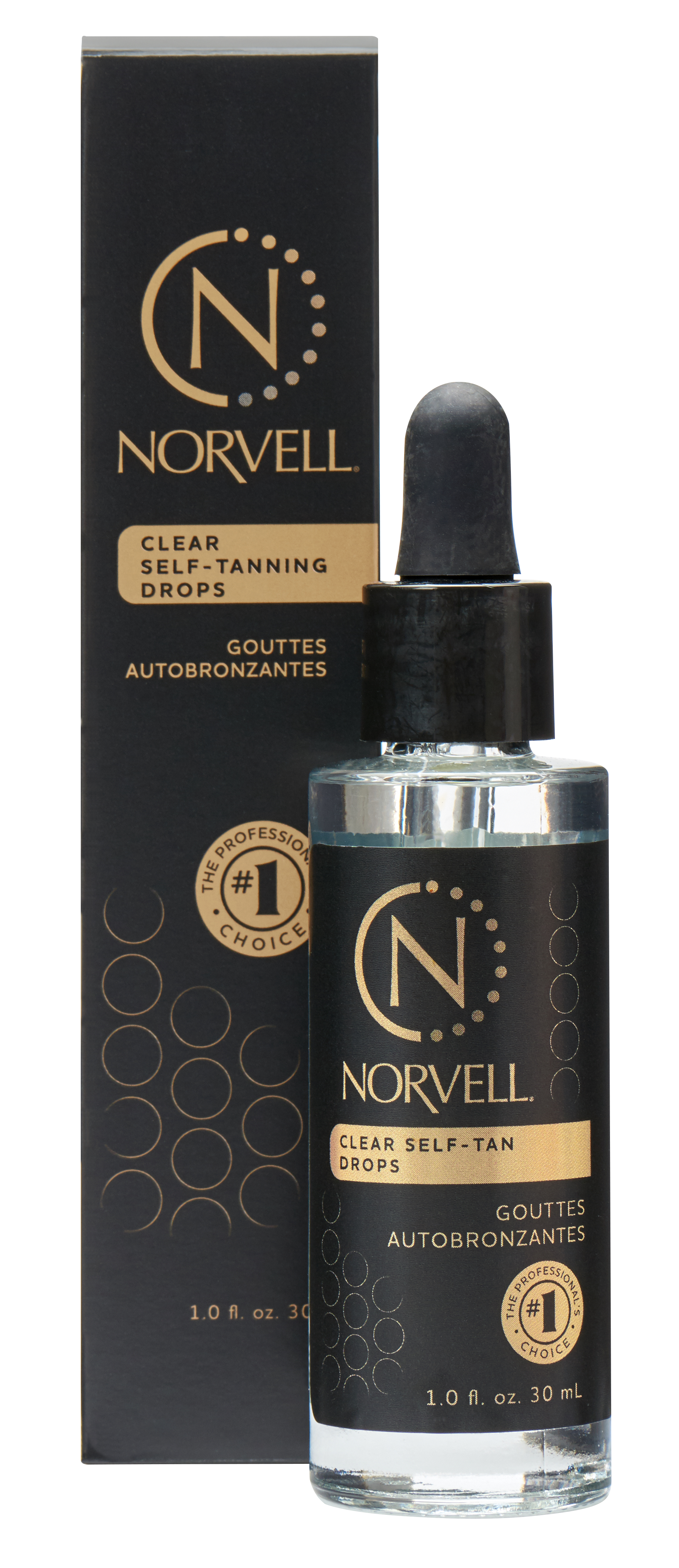 Norvell Clear Self-Tanning Drops, 1 fl. oz.
