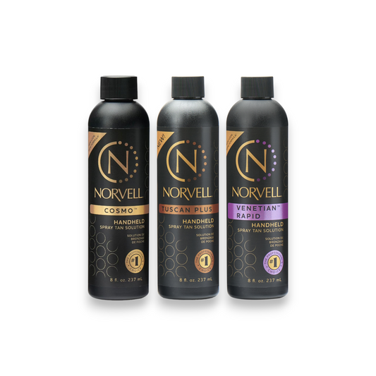 3 bottles of norvell solutions - cosmo, tuscan plus, and venetian rapid