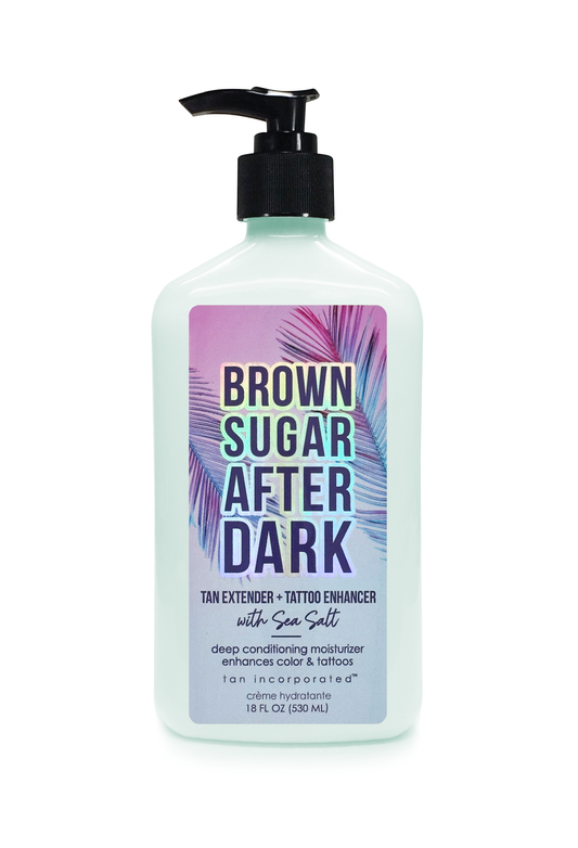 Brown Sugar After Dark Tan Extender/Tattoo Enhancer w/Sea Salt, 18 fl. oz.