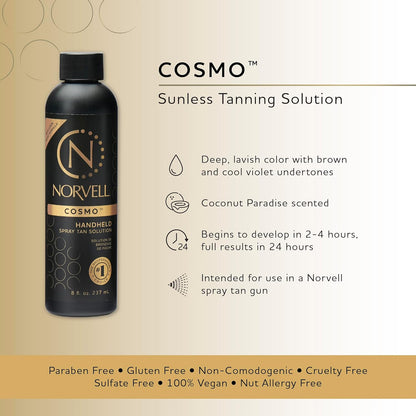 Norvell Cosmo Sunless Solution, 8 oz