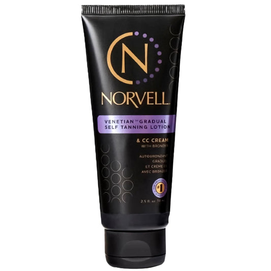Norvell Venetian Gradual Self Tanning Lotion & CC Cream with Bronzer, 2.5 oz