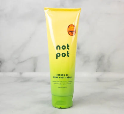 Not Pot Banana OG Hemp Body Creme 6.8 oz