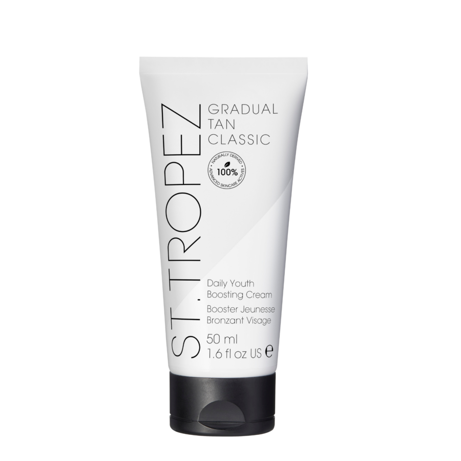 St.Tropez Gradual Tan Classic Daily Youth Boosting Cream, Hydrating Self Tan Face Cream, Vegan, Natural & Cruelty Free, 6.7 Fl Oz