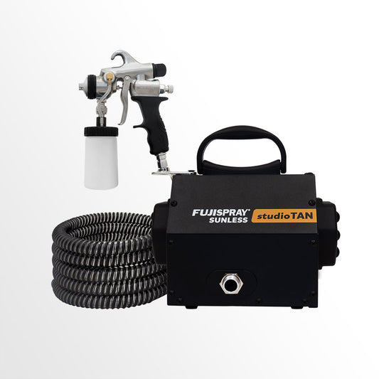 Airbrush and hose with spray gun - Fuji 2100 StudioTAN PLATINUM Spray Tanning Machine With TAN7350 Spray Gun
