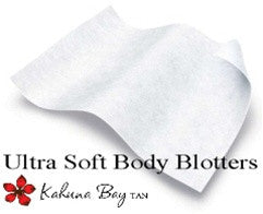 Ultra Soft Sunless Tanning Body Blotters / 50 Pack