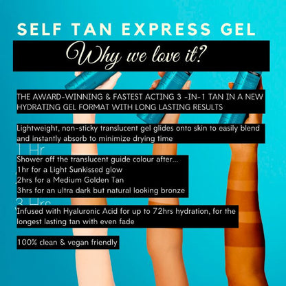 St. Tropez Self Tan Express Bronzing Gel 6.7 oz